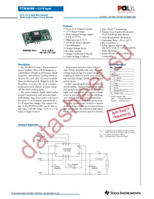 PTH03020WAS datasheet  